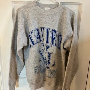 Vintage Xavier University Crewneck (Read Descript… - image 1